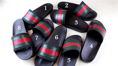 gucci slides kids fake